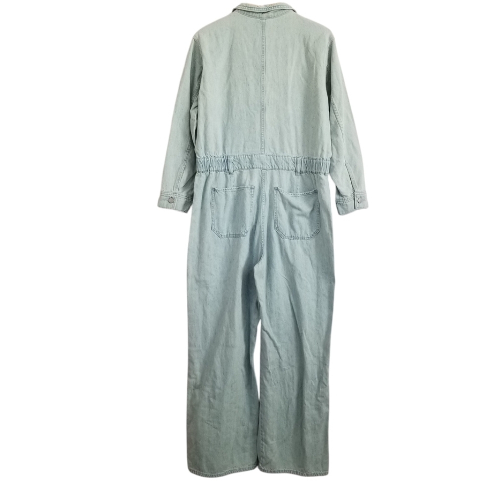 NWT Universal Thread Light Wash Baggy Jumpsuit Size 14 - Picture 5 of 9
